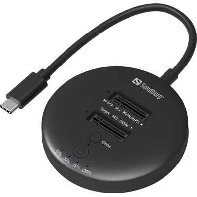 Sandberg 136-72 Stație de stocare - USB 3.2 Gen 2, Type-C, Negru Sandberg 136-72 Stație de stocare - USB 3.2 Gen 2, Type-C, Negru