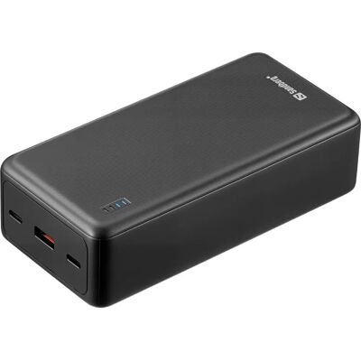 Sandberg 320-43 Powerbank - Lithium-Ion 27000mAh - Sort Sandberg 320-43 Powerbank - Lithium-Ion 27000mAh - Sort