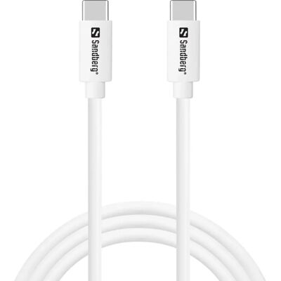 Sandberg USB-C 65W 1m Ladekabel - USB 2.0 Sandberg USB-C 65W 1m Ladekabel - USB 2.0