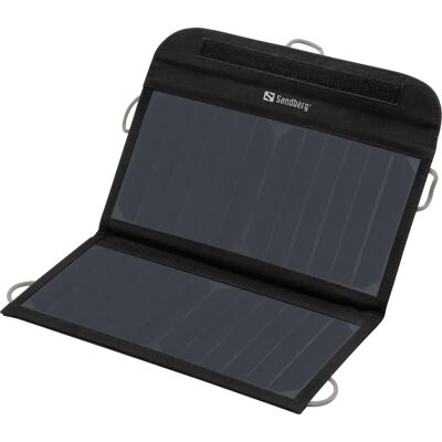 Sandberg Power Bank with Solar Panel - Outdoor, 13W, 2xUSB Sandberg Power Bank with Solar Panel - Outdoor, 13W, 2xUSB