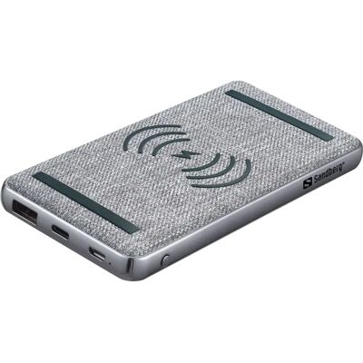 Sandberg Powerbank 10000 PD20W vezeték nélküli - Power Bank Sandberg Powerbank 10000 PD20W vezeték nélküli - Power Bank