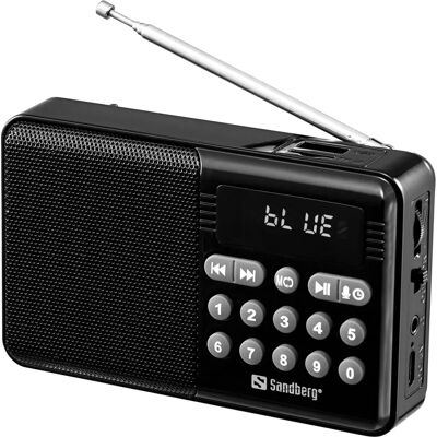 Sandberg 421-18 Radio - Bærbar, Analog, FM+Bluetooth Sandberg 421-18 Radio - Bærbar, Analog, FM+Bluetooth