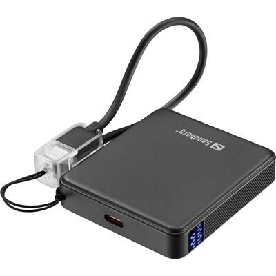 Sandberg - Nano Powerbank 5000 - Sort - Power bank Sandberg - Nano Powerbank 5000 - Sort - Power bank