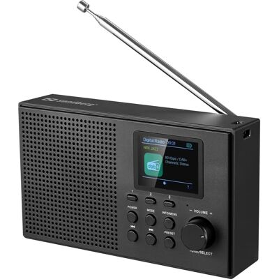 Sandberg - 421-39 - Schwarz - radio Sandberg - 421-39 - Schwarz - radio