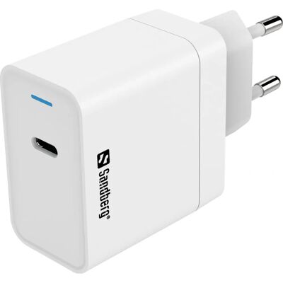 Sandberg 441-48 USB-C Netzteil - 65W - EU - Weiß Sandberg 441-48 USB-C Netzteil - 65W - EU - Weiß