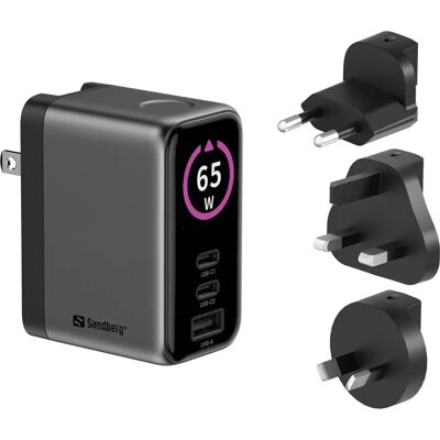 Sandberg - PD65W - 65W - Travel Charger - Charger Sandberg - PD65W - 65W - Travel Charger - Charger