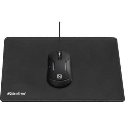 Sandberg 520-32 Gaming Musmatte - Svart Sandberg 520-32 Gaming Musmatte - Svart