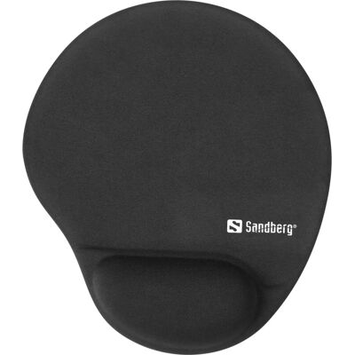 Sandberg 520-37 Mausmatte - Memory Foam, Rutschfest, Schwarz - Mauspad Sandberg 520-37 Mausmatte - Memory Foam, Rutschfest, Schwarz - Mauspad