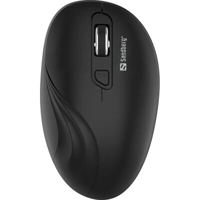 Sandberg 631-03 Wireless Mouse - Left-hand, 1600 DPI - Office Sandberg 631-03 Wireless Mouse - Left-hand, 1600 DPI - Office