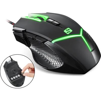 Sandberg 640-19 Gaming Maus - Rechtshänder - 4000 DPI Sandberg 640-19 Gaming Maus - Rechtshänder - 4000 DPI