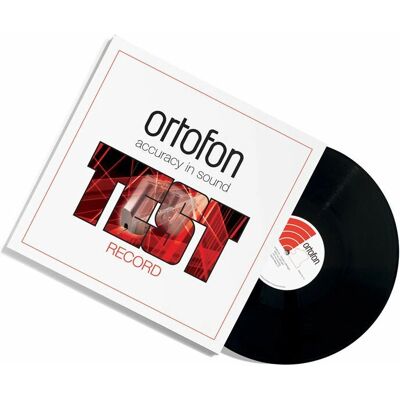 Ortofon 9970102 Svart Testplate - Tilbehør til platespiller Ortofon 9970102 Svart Testplate - Tilbehør til platespiller