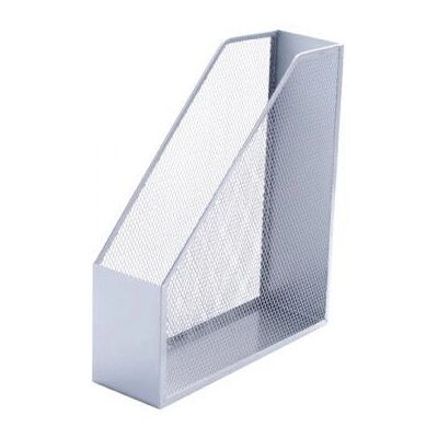 Q-Connect Silber A4 Metallmagazinhalter - Schreibtischorganizer Q-Connect Silber A4 Metallmagazinhalter - Schreibtischorganizer