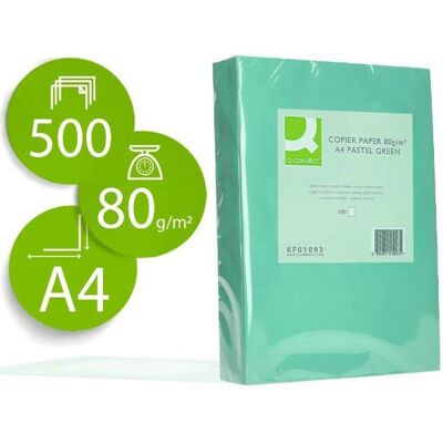 Q-Connect Green A4 Copier Paper 80gsm - Copier Paper Q-Connect Green A4 Copier Paper 80gsm - Copier Paper