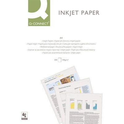 Q-Connect KF01553 Druckpapier - A4, 200 Blatt Q-Connect KF01553 Druckpapier - A4, 200 Blatt