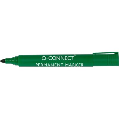 Q-CONNECT KF01773 Marker - Green - Round Tip 2-3 mm - Marker Q-CONNECT KF01773 Marker - Green - Round Tip 2-3 mm - Marker