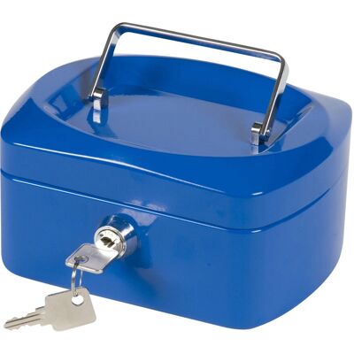 Q-Connect KF02608 Tiroir à monnaie - Coffre-fort, Bleu, 152x115x80 mm - Publicité Q-Connect KF02608 Tiroir à monnaie - Coffre-fort, Bleu, 152x115x80 mm - Publicité
