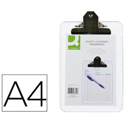 Q-Connect KF03301 Porta-documentos Transparente - Document Holder Q-Connect KF03301 Porta-documentos Transparente - Document Holder