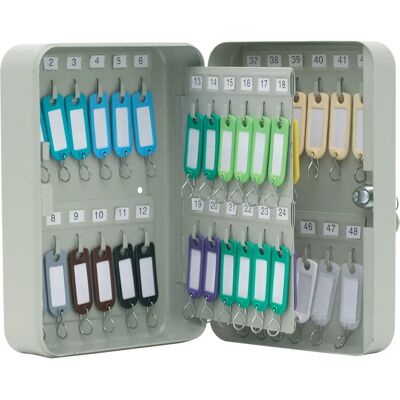 Q-Connect Pearl Grey 48-Key Cabinet - Key Cabinet Q-Connect Pearl Grey 48-Key Cabinet - Key Cabinet