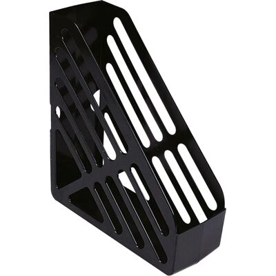Q-Connect Magazine Rack Black - KF04061 - Magazine Rack Q-Connect Magazine Rack Black - KF04061 - Magazine Rack