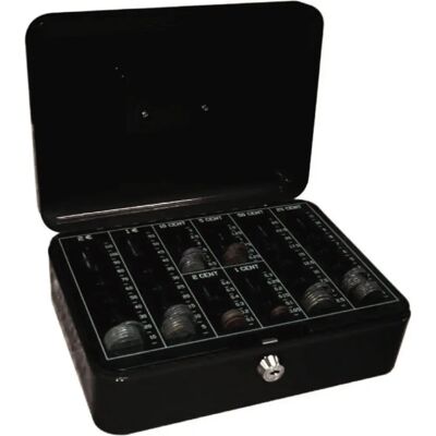 Q-Connect KF04278 Cofre - Aço preto Q-Connect KF04278 Cofre - Aço preto