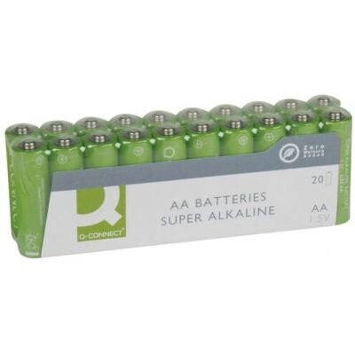 Q-Connect KF10848 AA Batterien 20 Stück Haushalt Batterien Q-Connect KF10848 AA Batterien 20 Stück Haushalt Batterien
