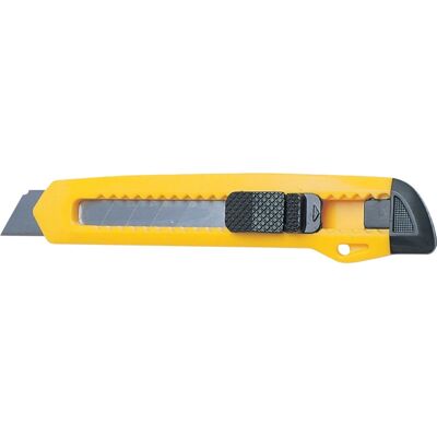 Q-CONNECT - KF10935 - Preto - Lâmina retrátil - Faca utilitária Q-CONNECT - KF10935 - Preto - Lâmina retrátil - Faca utilitária