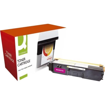 Toner Magenta Q-Connect Brother Tn-325 - Cartouche pour Imprimante - Publicité Toner Magenta Q-Connect Brother Tn-325 - Cartouche pour Imprimante - Publicité