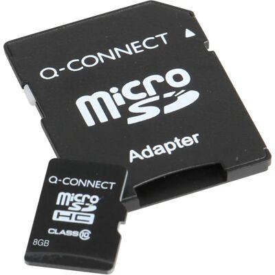 Cartão Micro SD Q-Connect 8GB Classe 10 - Memória Cartão Micro SD Q-Connect 8GB Classe 10 - Memória