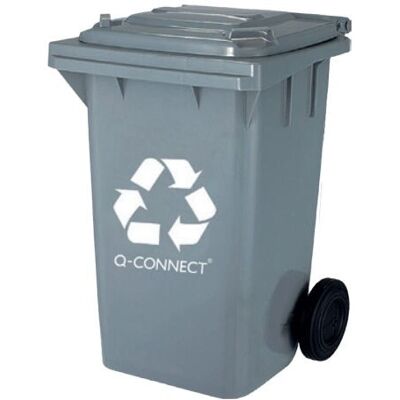 Q-CONNECT KF16545 contenedor de basura - Rectangular Gris - 100L Q-CONNECT KF16545 contenedor de basura - Rectangular Gris - 100L