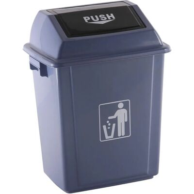 Contenedor de Papel Q-Connect Gris 20L - Forma Rectangular Contenedor de Papel Q-Connect Gris 20L - Forma Rectangular