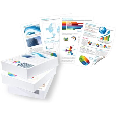 Papel para impressora Q-Connect KF17788 A3 - 500 Folhas Papel para impressora Q-Connect KF17788 A3 - 500 Folhas