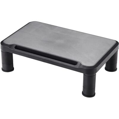 Q-CONNECT KF18018 Monitor Stand - Height Adjustable Black Q-CONNECT KF18018 Monitor Stand - Height Adjustable Black