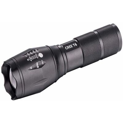 Q-Connect - Telescopic Aluminum - 5W - 3xAAA - Flashlight Q-Connect - Telescopic Aluminum - 5W - 3xAAA - Flashlight