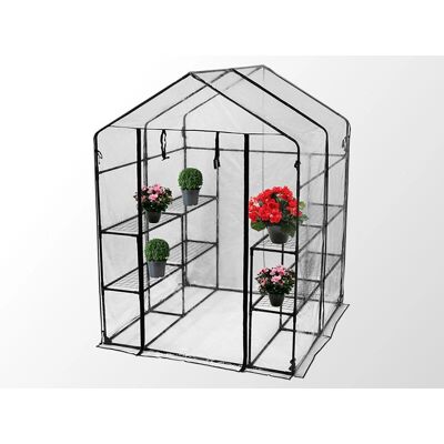 NSH Nordic HORTUS Kunststoff-Gewächshaus XL - Gewächshaus NSH Nordic HORTUS Kunststoff-Gewächshaus XL - Gewächshaus