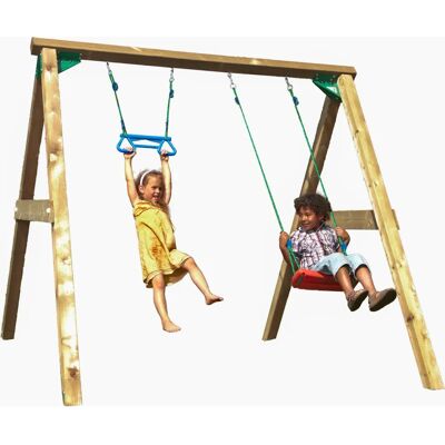 Gyngestativ Jungle Gym Komplett - Sæt til Have Gyngestativ Jungle Gym Komplett - Sæt til Have