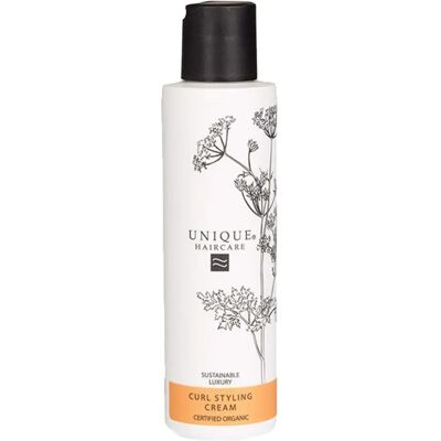 Unique Haircare Curl Styling Cream - Frizz Control & Kosteus Unique Haircare Curl Styling Cream - Frizz Control & Kosteus