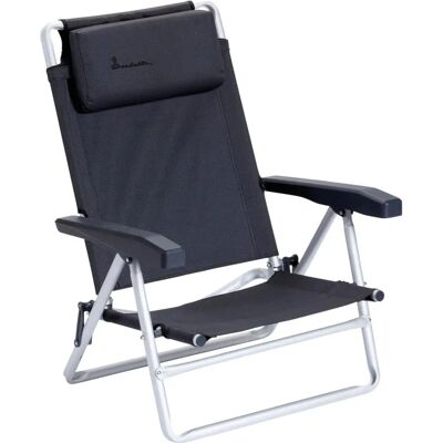 Isabella - Chaise de plage Gris Foncé - Chaise de plage - Publicité Isabella - Chaise de plage Gris Foncé - Chaise de plage - Publicité