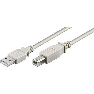 MicroConnect USB 2.0 A-B Kaapeli 1,8 m Valkoinen MicroConnect USB 2.0 A-B Kaapeli 1,8 m Valkoinen