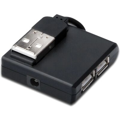 MicroConnect MC-USB2.0HUB4P Hub USB 2.0 Nero MicroConnect MC-USB2.0HUB4P Hub USB 2.0 Nero
