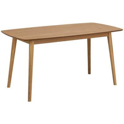 MID.YOU Ekfanér rektangulärt matsalsbord - 150/80/75 cm MID.YOU Ekfanér rektangulärt matsalsbord - 150/80/75 cm