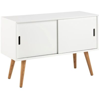 AC DESIGN FURNITURE 60602 Biały 2-drzwiowy sideboard - Sideboard AC DESIGN FURNITURE 60602 Biały 2-drzwiowy sideboard - Sideboard