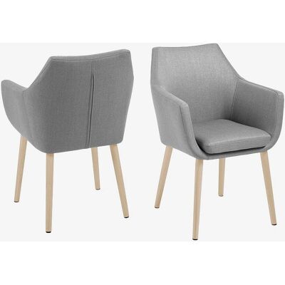 ACTONA GROUP Nina - Chaise de salle à manger rembourrée - Moderne et durable - Publicité ACTONA GROUP Nina - Chaise de salle à manger rembourrée - Moderne et durable - Publicité
