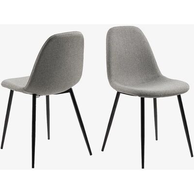 Signature Valona - Modern Dining Chair - Gray Signature Valona - Modern Dining Chair - Gray