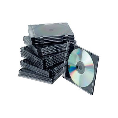Q-Connect KF02210 Custodia per support di memorizzazione - Disco floppy, Nero, Trasparente Q-Connect KF02210 Custodia per support di memorizzazione - Disco floppy, Nero, Trasparente