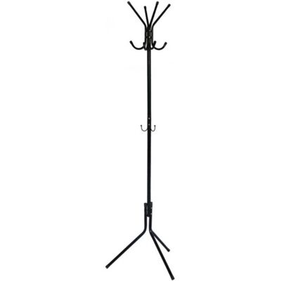 Q-CONNECT - KF17116 - Preto - Coat Rack Q-CONNECT - KF17116 - Preto - Coat Rack
