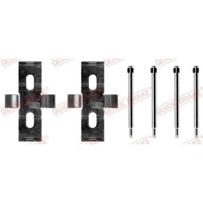 QUICK BRAKE Modelo 109-1007 Pastillas de freno de disco QUICK BRAKE Modelo 109-1007 Pastillas de freno de disco