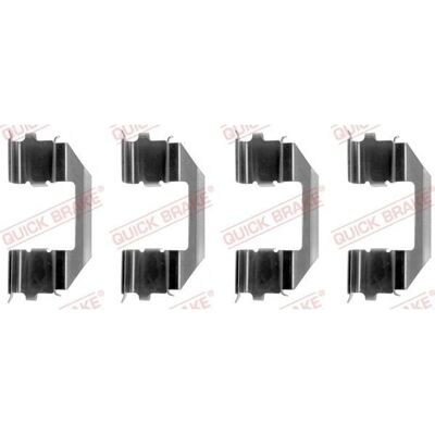 QUICK BRAKE - 109-1258 - Kit di accessori freno QUICK BRAKE - 109-1258 - Kit di accessori freno