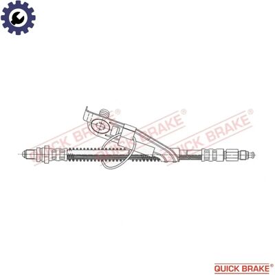 QUICK BRAKE 42.916 Flexible Brake Hose - brake hose, Ford, Mazda QUICK BRAKE 42.916 Flexible Brake Hose - brake hose, Ford, Mazda