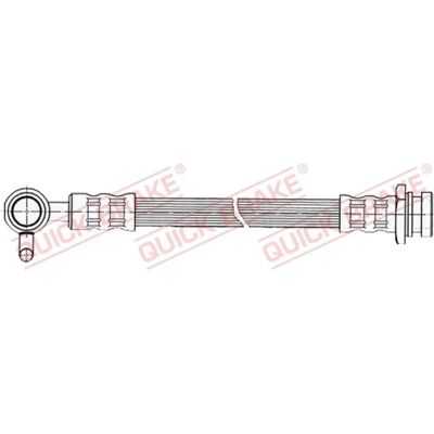 QUICK BRAKE 70.003 Flexibler Bremsleitung - Flexibler Bremsleitung QUICK BRAKE 70.003 Flexibler Bremsleitung - Flexibler Bremsleitung