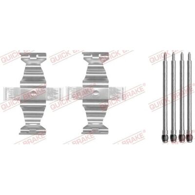 QUICK BRAKE Kit - Scheibenbremsbeläge - Disc Brake Pad Kit QUICK BRAKE Kit - Scheibenbremsbeläge - Disc Brake Pad Kit
